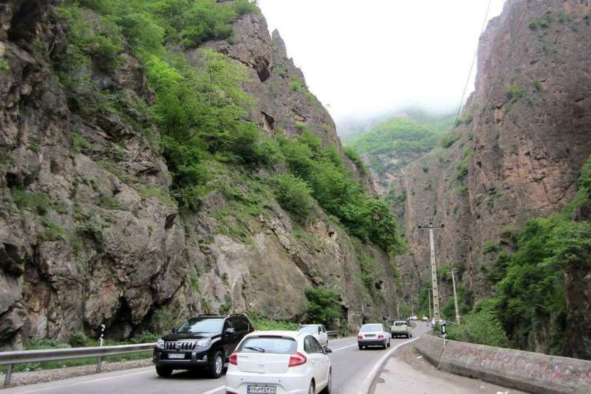 تردد روان در محورهای شمالی 